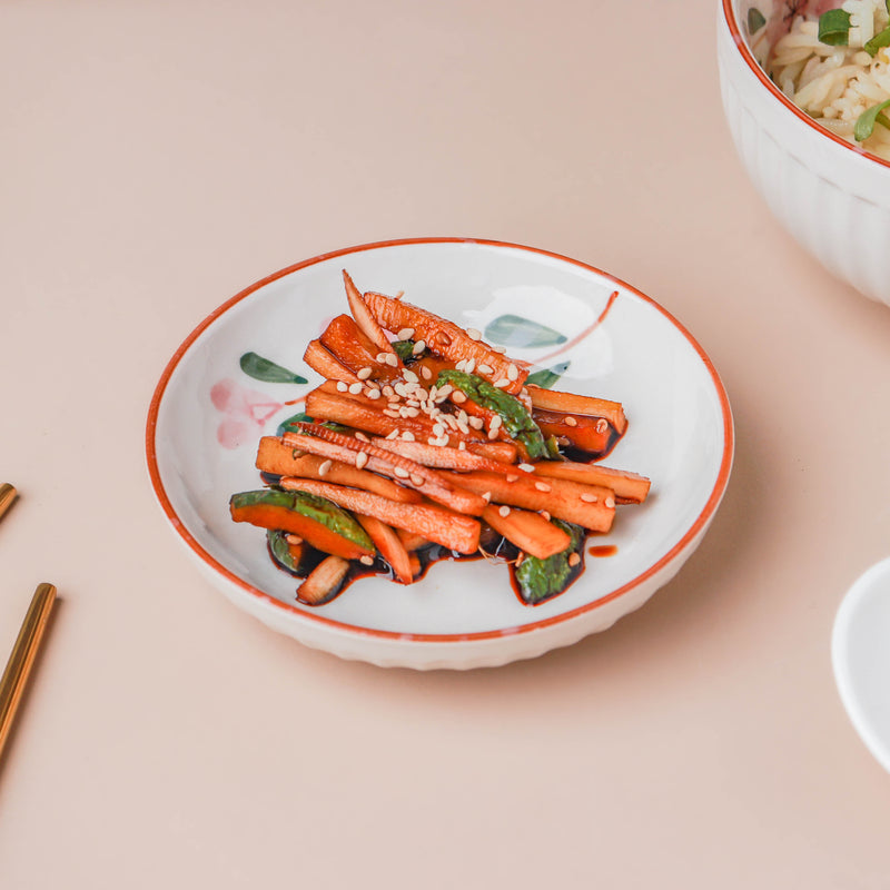 Sakura Small Flavor Plate - Serving plate, small plate, snacks plates | Plates for dining table & home decor