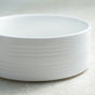 White Bowl with Handle - Serving bowls, noodle bowl, snack bowl, popcorn bowls | Bowls for dining & home decor