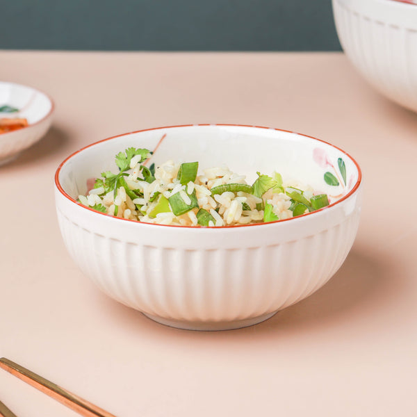 Sakura Side Bowl - Bowl,ceramic bowl, snack bowls, curry bowl, popcorn bowls | Bowls for dining table & home decor