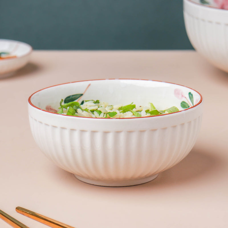 Sakura Side Bowl - Bowl,ceramic bowl, snack bowls, curry bowl, popcorn bowls | Bowls for dining table & home decor