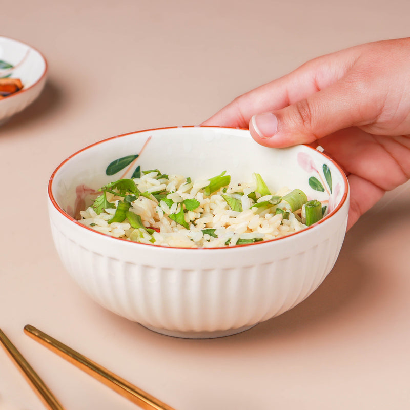 Sakura Side Bowl - Bowl,ceramic bowl, snack bowls, curry bowl, popcorn bowls | Bowls for dining table & home decor