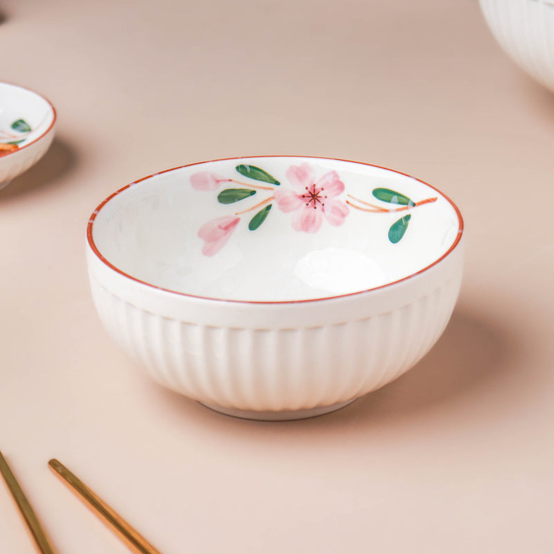 Sakura Side Bowl - Bowl,ceramic bowl, snack bowls, curry bowl, popcorn bowls | Bowls for dining table & home decor