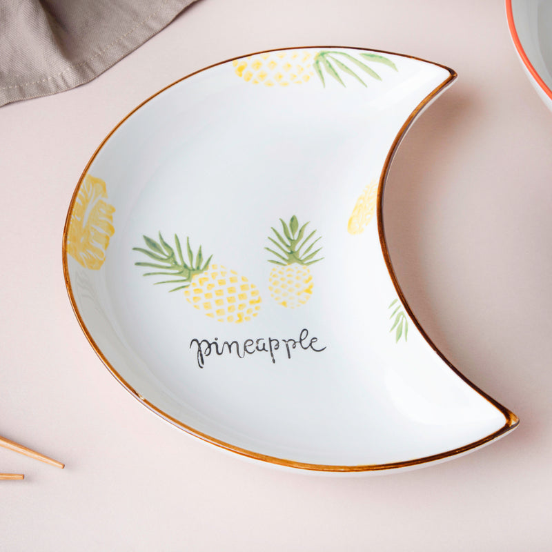 Eclectic Moon Plate - Serving plate, snack plate, dessert plate | Plates for dining & home decor