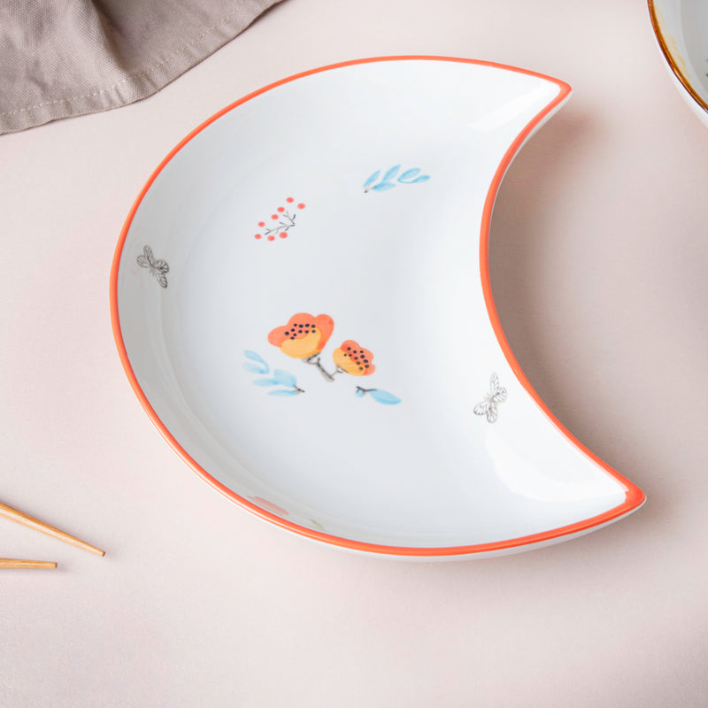 Eclectic Moon Plate - Serving plate, snack plate, dessert plate | Plates for dining & home decor