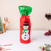 Snowman Christmas Gift Bag For Wine Red