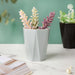 Nordic Grey Textured Ceramic Planter - Plant pot and plant stands | Room decor items
