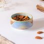 Small Blue Ombre Dip Bowl 100 ml - Bowl, ceramic bowl, dip bowls, chutney bowl, dip bowls ceramic | Bowls for dining table & home decor 