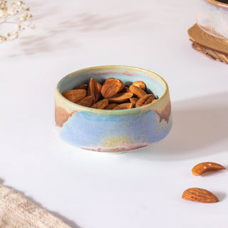 Small Blue Ombre Dip Bowl 100 ml