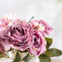 Rose Bouquet Purple - Artificial flower | Flower for vase | Home decor item | Room decoration item