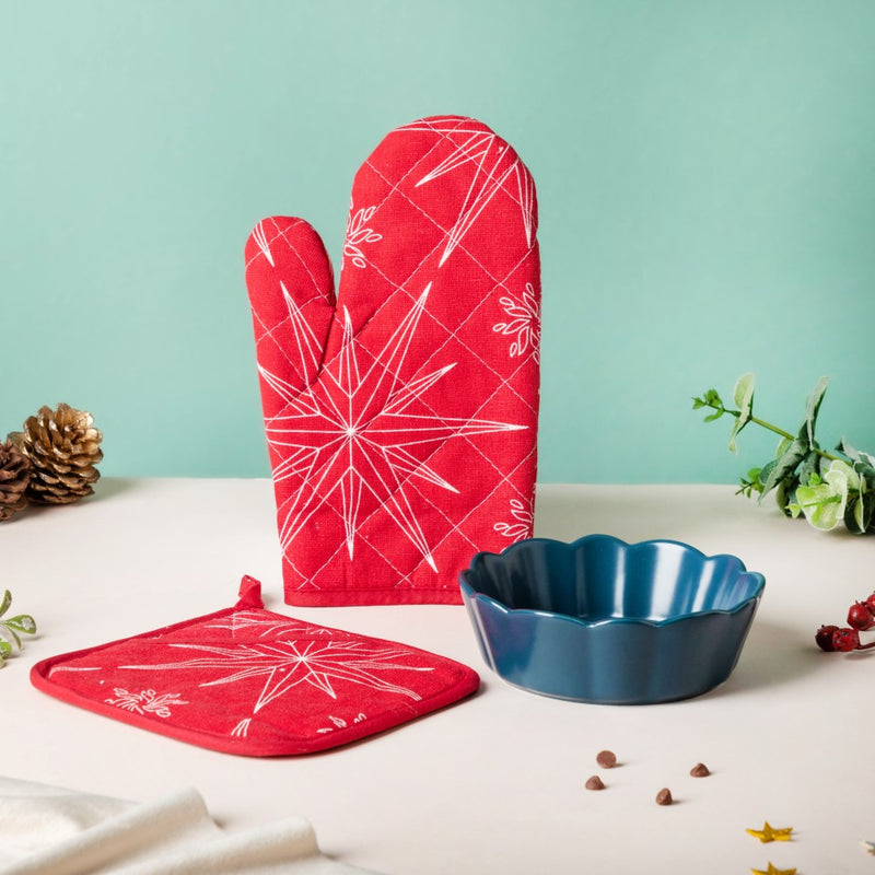 Hugs And Quiches Christmas Baking Hamper Set Of 3