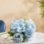 Artificial Flower Bunch Peony Blue - Artificial flower | Home decor item | Room decoration item