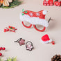 Christmas Cap Glasses Set of 4