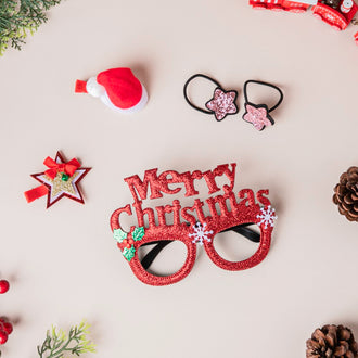 Merry Christmas Glasses Set of 4