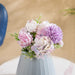 Artificial Flower Bunch Peony Purple - Artificial flower | Home decor item | Room decoration item