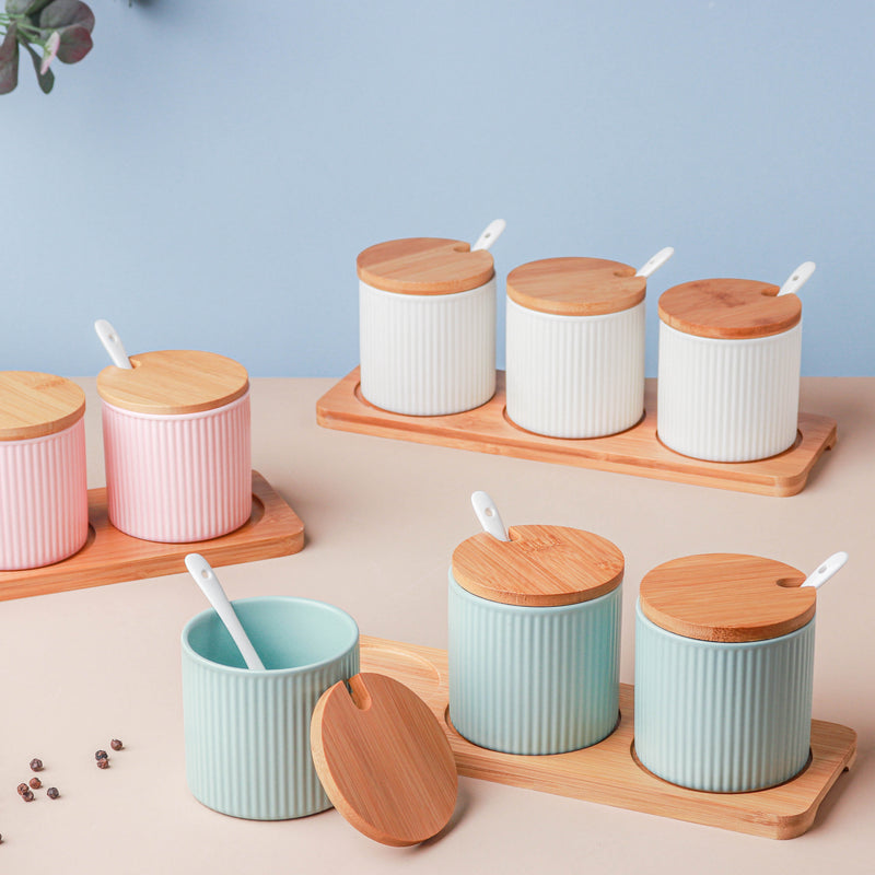 Pastel Spice Jar Set of 3 - Jar