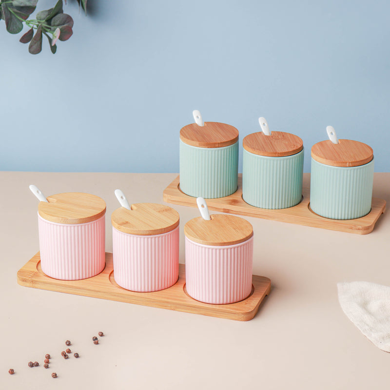 Pastel Spice Jar Set of 3 - Jar