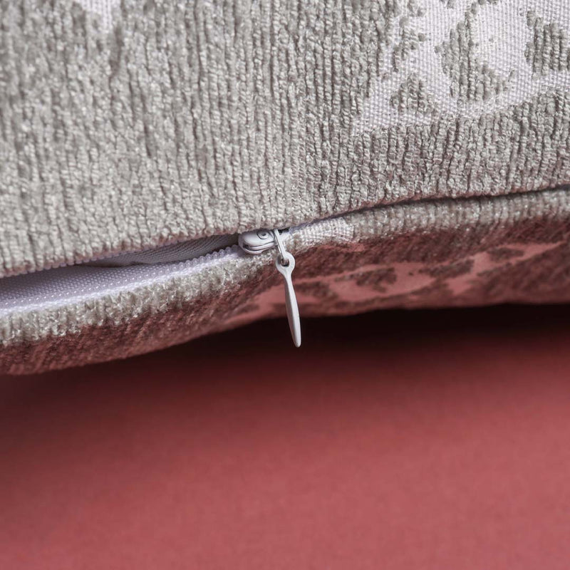 Leaf Cushion Cover Grey