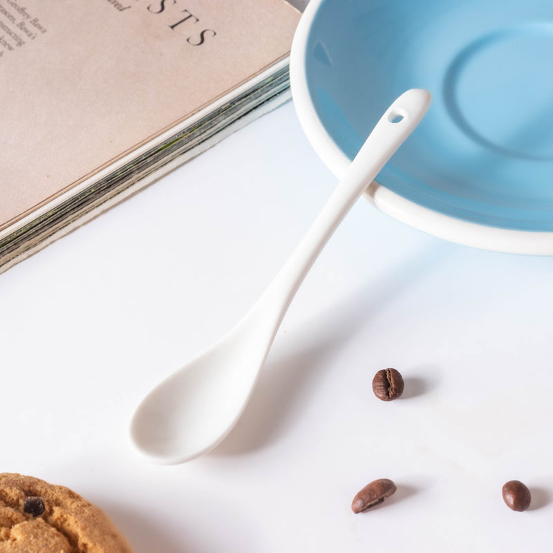 Glazed Ceramic Blue Cup Set 150 ml- Tea cup, coffee cup, cup for tea | Cups and Mugs for Office Table & Home Decoration
