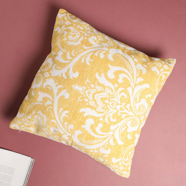 Yellow Soft Cushion Cover