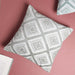Grey Chair Cushion Cover