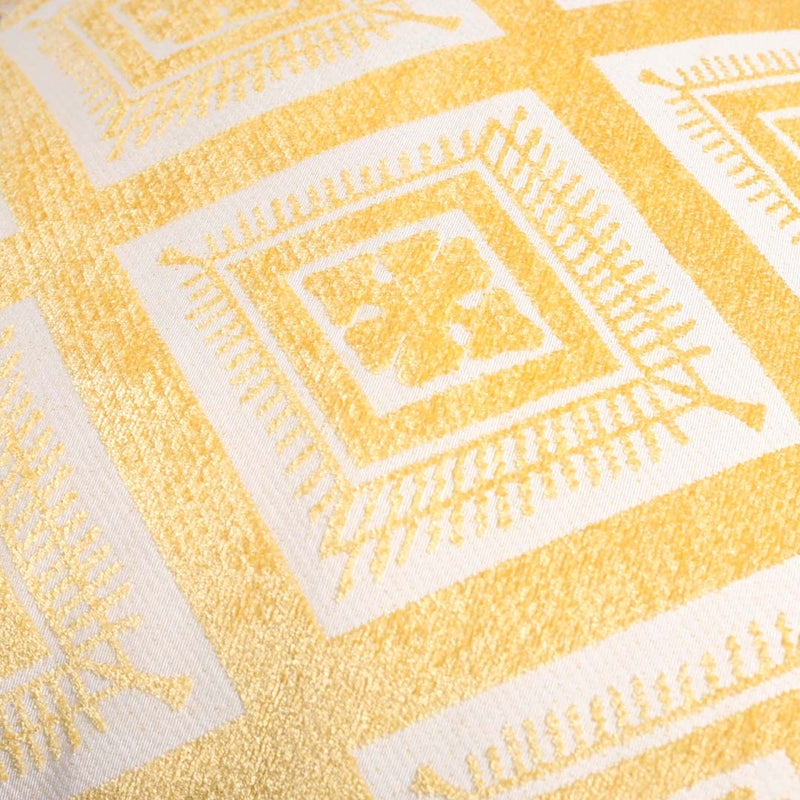 Yellow Chair Cushion Cover