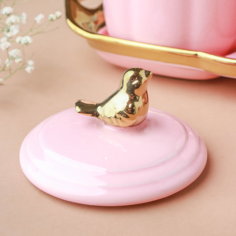Pink Vintage Spice Jar Set of 3 - Jar