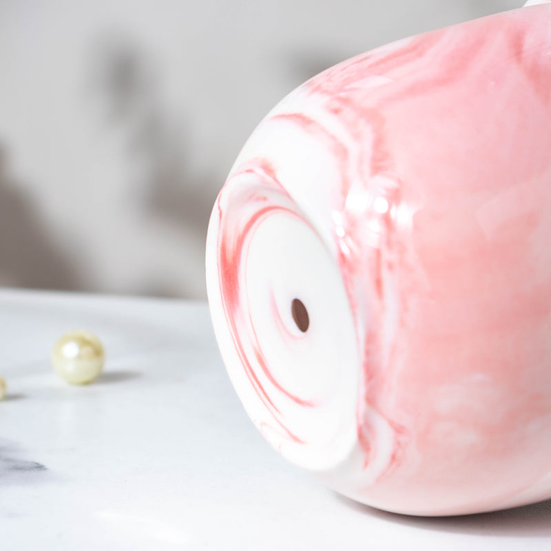 Botanica Marble Pink Planter with Stand - Indoor planters and flower pots | Home decor items