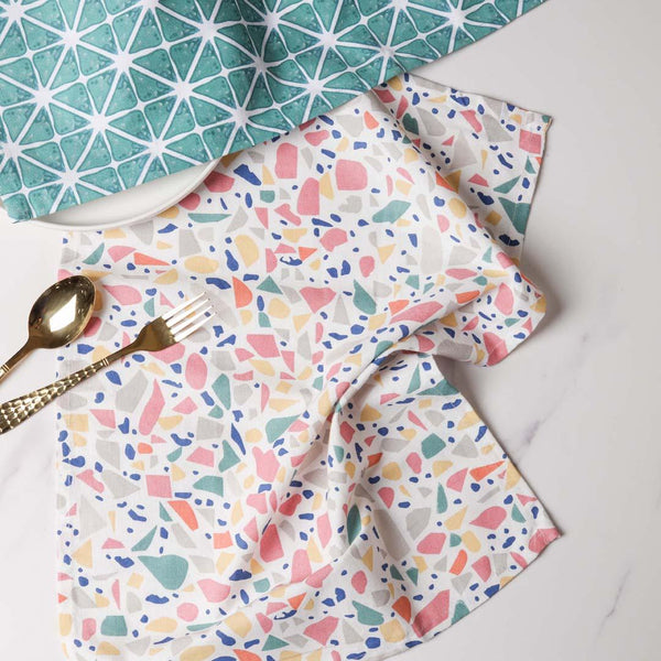 Abstract Print Towel-Set Of 2