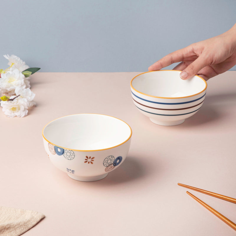 Feliz Snack Bowl 300 ml - Bowl,ceramic bowl, snack bowls, curry bowl, popcorn bowls | Bowls for dining table & home decor