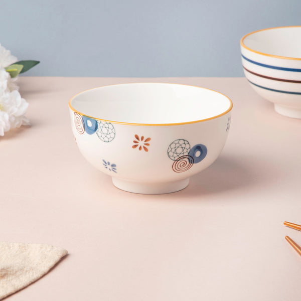 Feliz Snack Bowl 300 ml - Bowl,ceramic bowl, snack bowls, curry bowl, popcorn bowls | Bowls for dining table & home decor