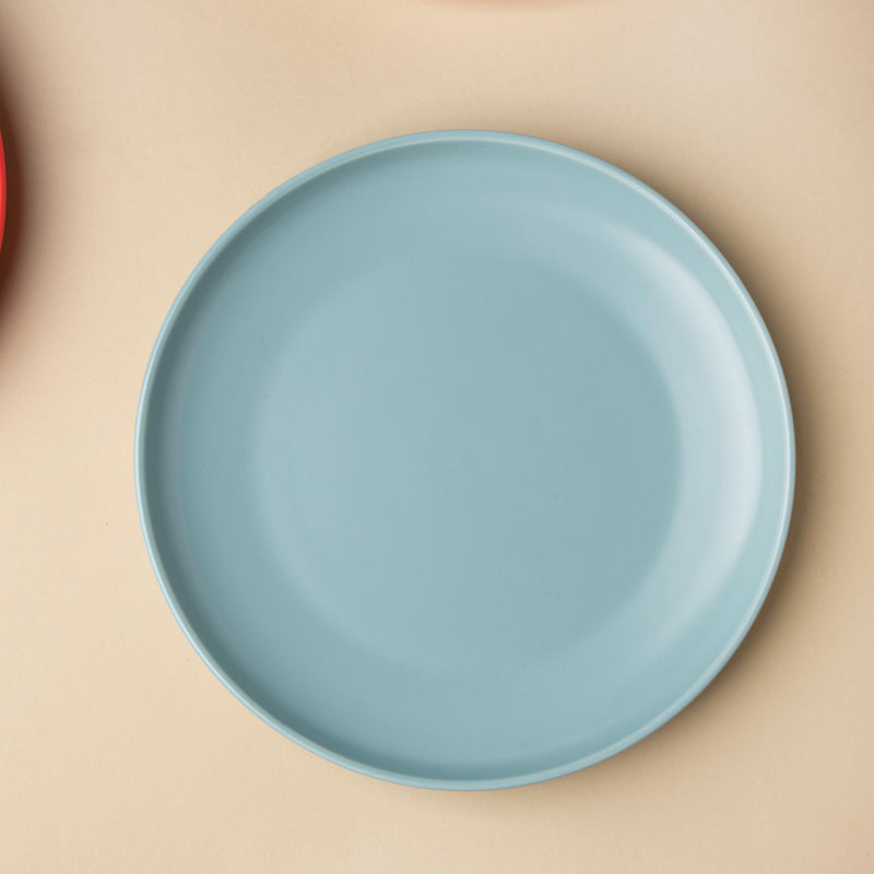 Solid Colored Snack Plate Large - Serving plate, snack plate, dessert plate | Plates for dining & home decor