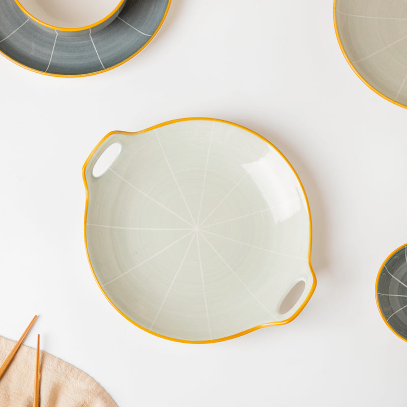 Willow Grey 28 Piece Dinner Set For 6