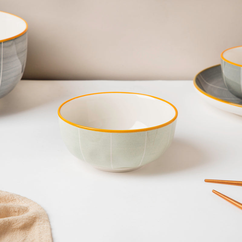 Willow Grey 28 Piece Dinner Set For 6