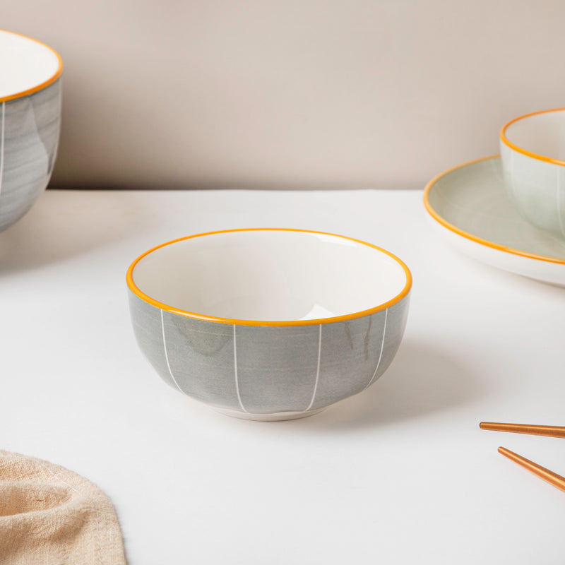 Willow Grey 28 Piece Dinner Set For 6