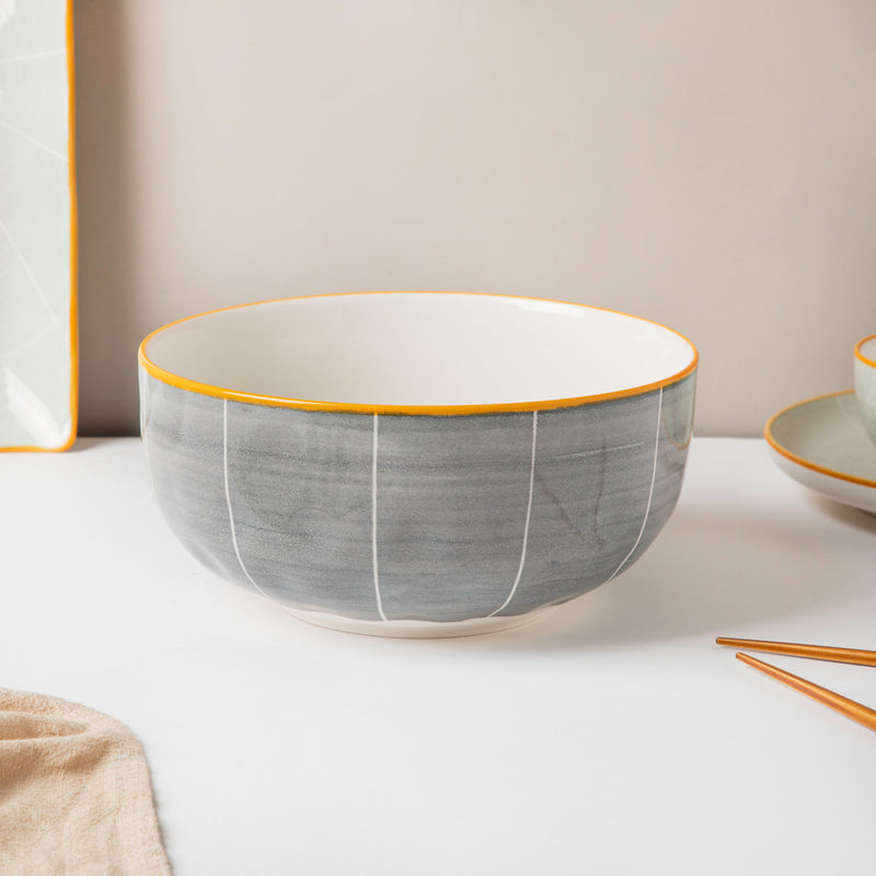 Willow Grey 28 Piece Dinner Set For 6