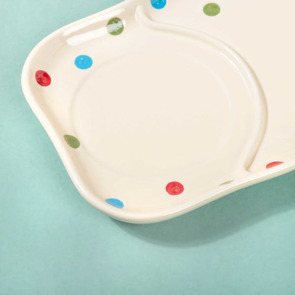 Dots Soup Plate White