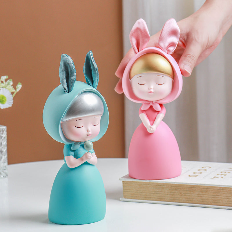 Little Bunny Fairy Decor - Showpiece | Home decor item | Room decoration item