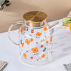 Florid Glass Teapot Large- Kettle for tea, pot for coffee, teapot | Jug for Dining table & Home decor