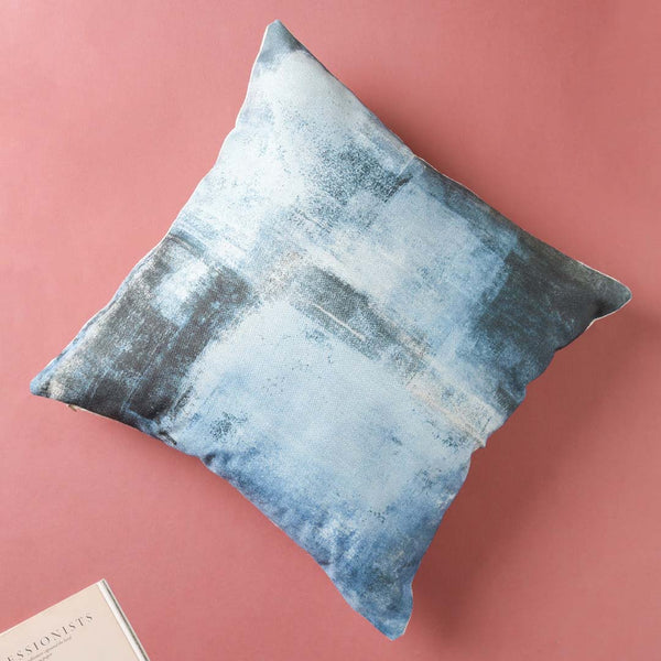 Painterly Throw Pillow Cover