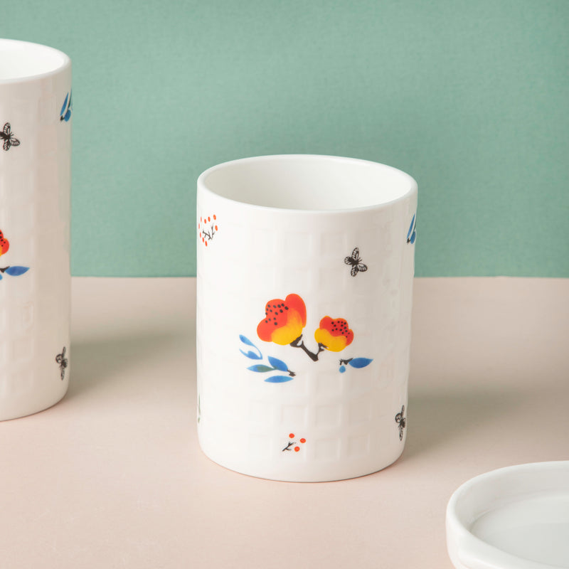 Floral Chopstick Holder Set of 3 - Kitchen Tool