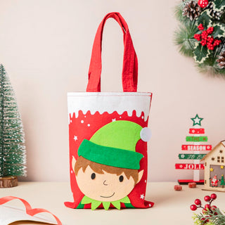 Elf Christmas Gift Bag 10.5 Inch