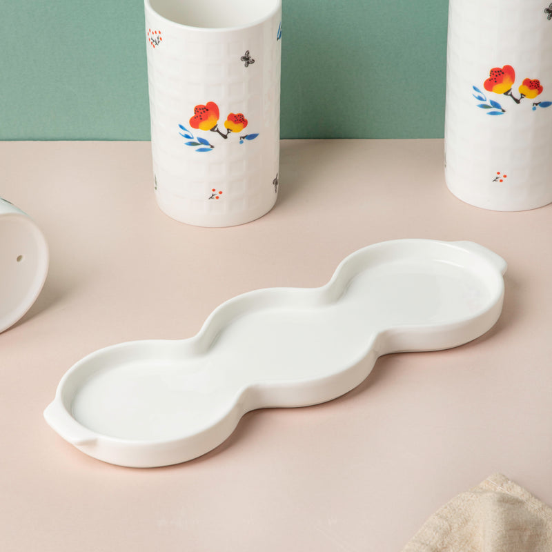 Floral Chopstick Holder Set of 3 - Kitchen Tool