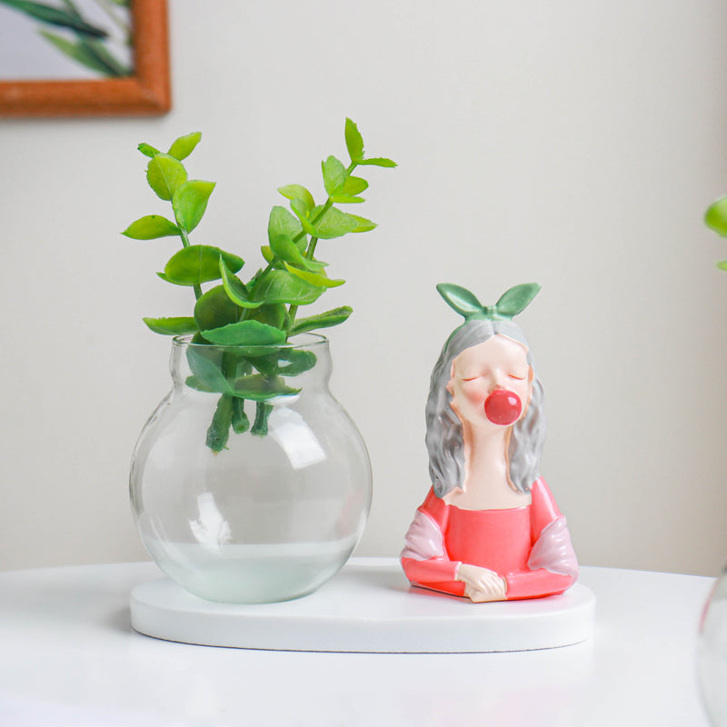 Vintage Figure Vase - Showpiece | Home decor item | Room decoration item