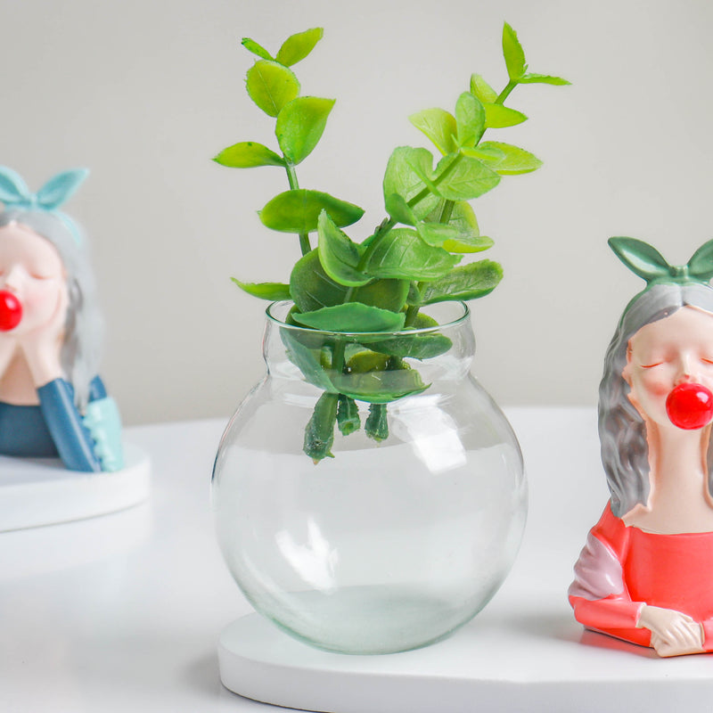 Vintage Figure Vase - Showpiece | Home decor item | Room decoration item