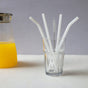 Assorted Glass Straw Set of 4