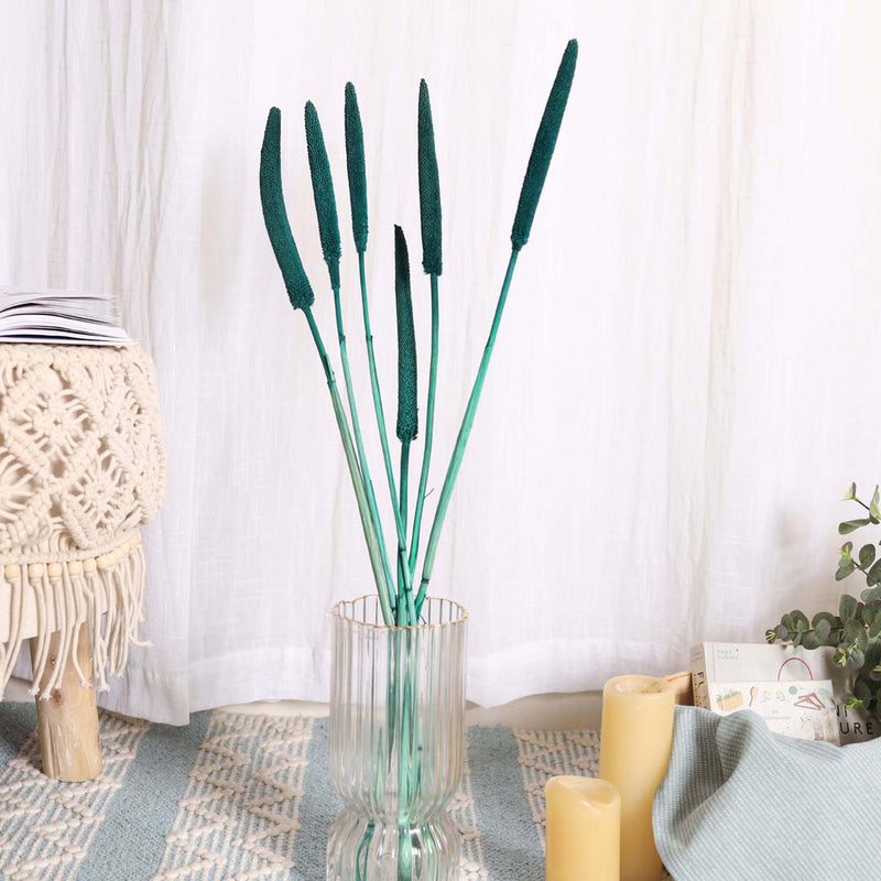 Millet Stem Green - Natural and sustainable decorative flowers | Room decoration items