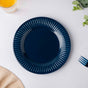 Royal Snack Plate Blue Small 8.5 Inch - Serving plate, snack plate, dessert plate | Plates for dining & home decor