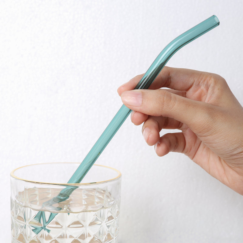 Glass Straw Set of 4
