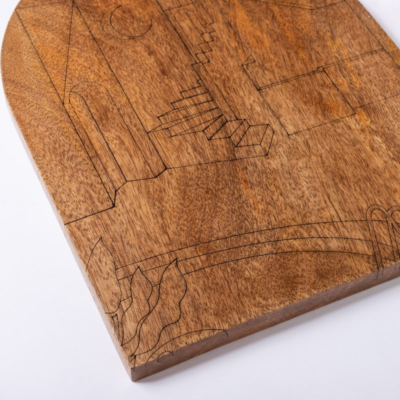 Modern House Wooden DIY Paint Kit 13x10 Inch