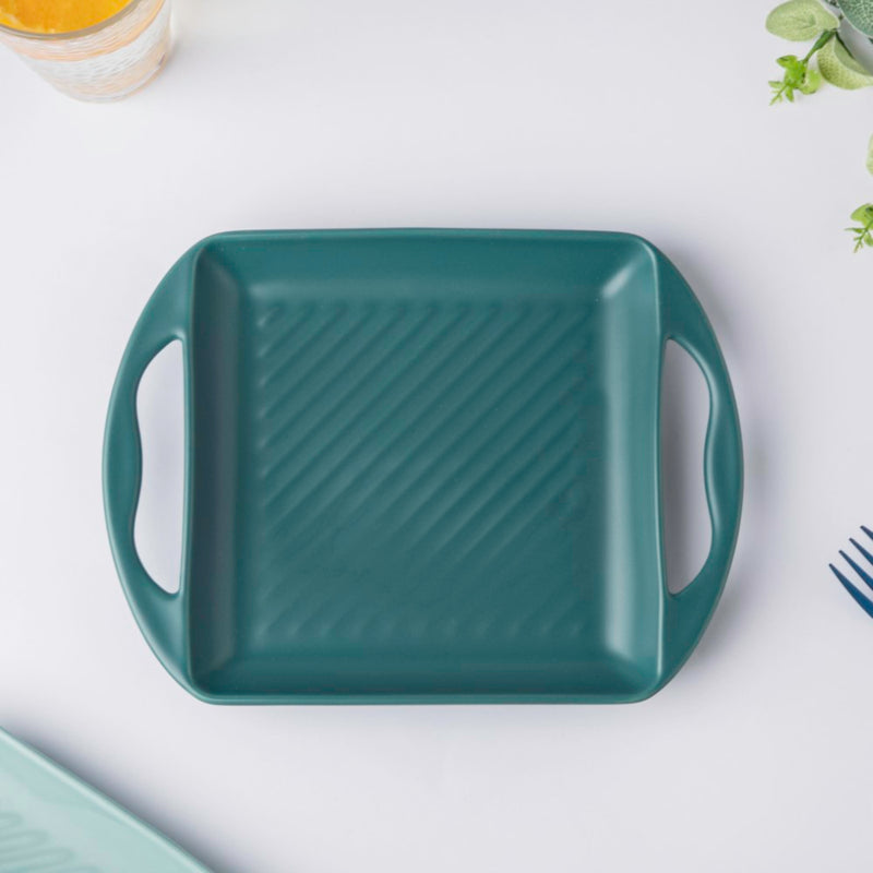 Green Square Baking Tray Small